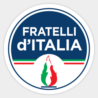 Frateli d'Italia Sticker